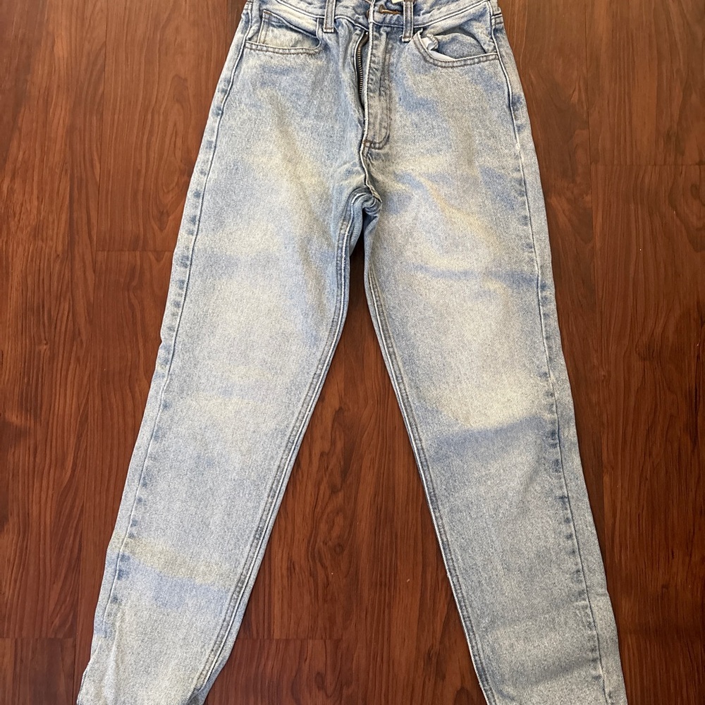 Light Blue High-Waisted Jeans